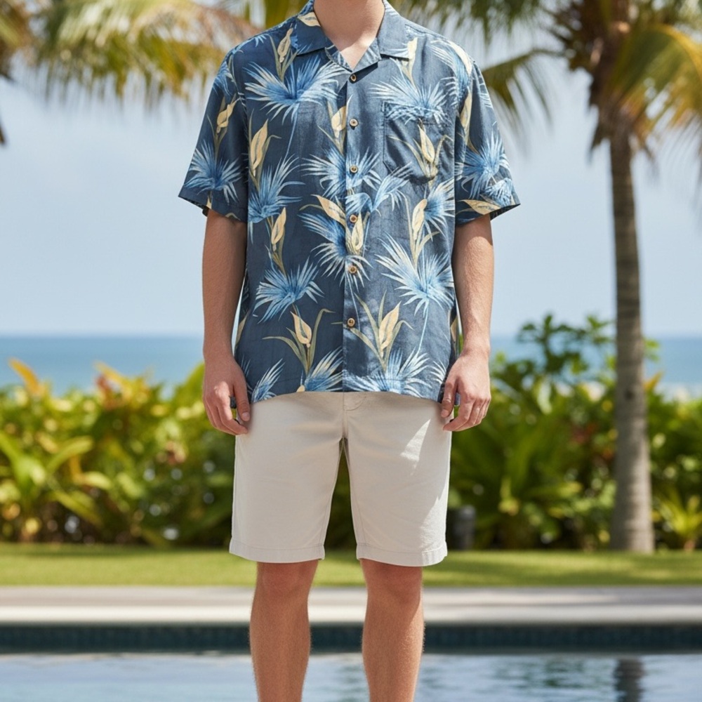 Tommy Bahama 100%silk Shirt